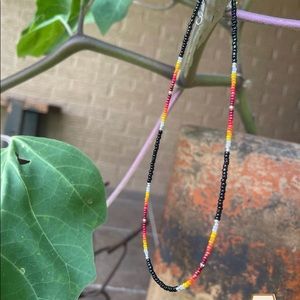 Man! I Feel Like a Woman! | Western Seed Bead Choker | Serape